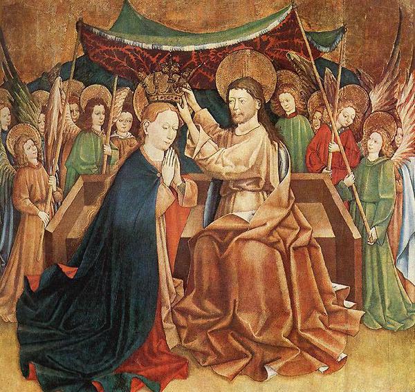 unknow artist Coronation of Mary
